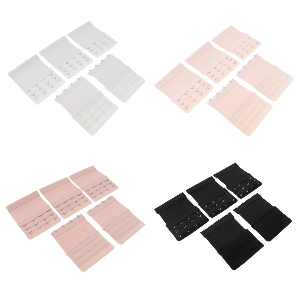 

5 шт., женское эластичное белье, 4 крючка, 3 ряда, расширитель, эластичный ремешок для бюстгальтера, сменный РЕГУЛИРУЕМЫЙ УДЛИНИТЕЛЬ для бюстг...