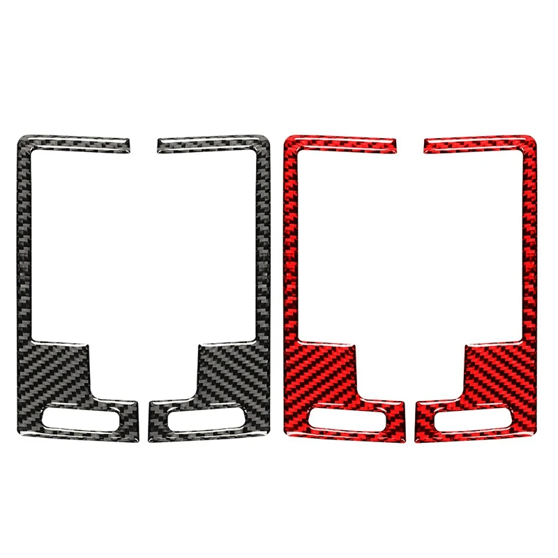 

for Nissan 350Z 2006-2009 Carbon Fiber Sticker Air Outlet Frame Air Vent Trim Modified Cover Frame