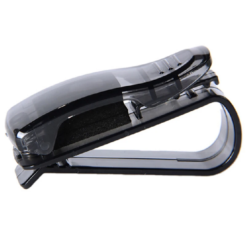 

1Pcs Sun Visor Sunglass Eyeglasses Glasses Card Pen ABS Portable Clip Cash Receipt Ticket Holder Stand Car Accessories Hot Sale