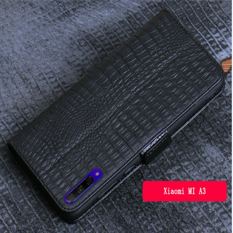 

Business wallet phone case genuine leather phone bag for Xiaomi Mi A3/Xiaomi Mi A2/Xiaomi Mi A1 wallet case card money Slot capa