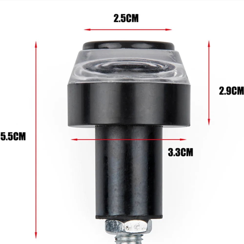 2x Светодиодный светильник поворотного сигнала на руль мотоцикла универсальный