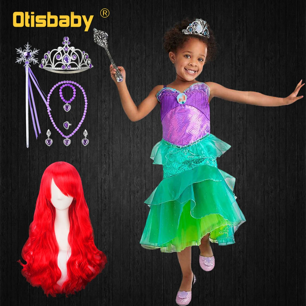 Платье Ариэль для девочек из бутика костюм маленькой Русалочки детский