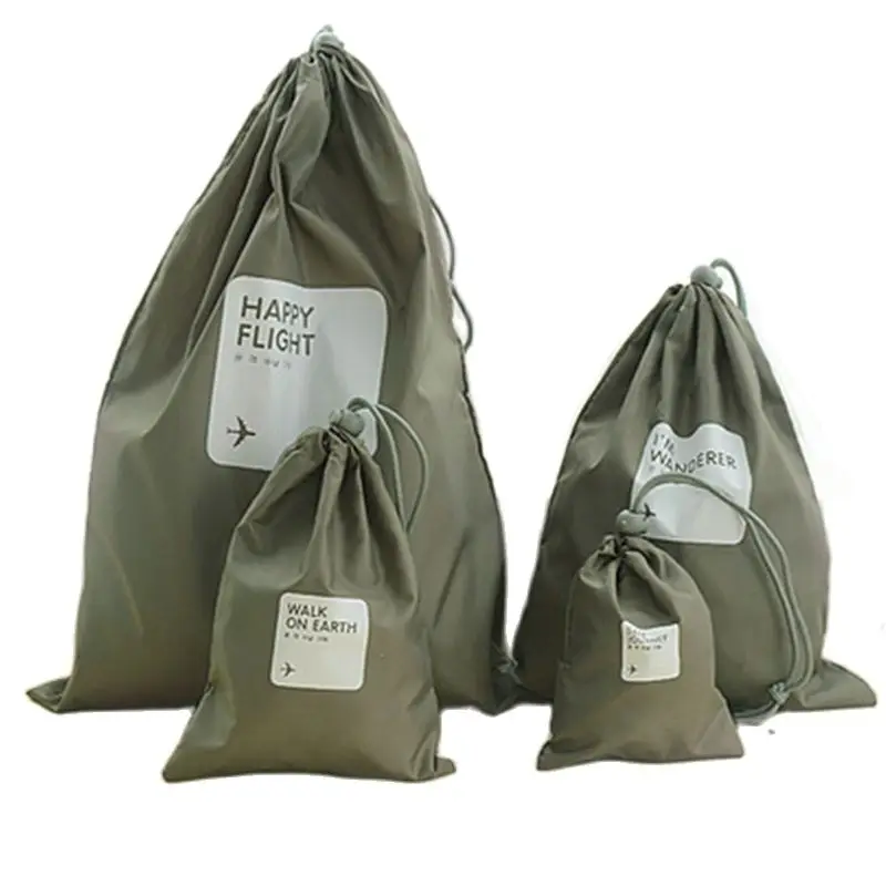 4 шт./компл. дорожные сумочки складной Водонепроницаемый органайзер для поездок