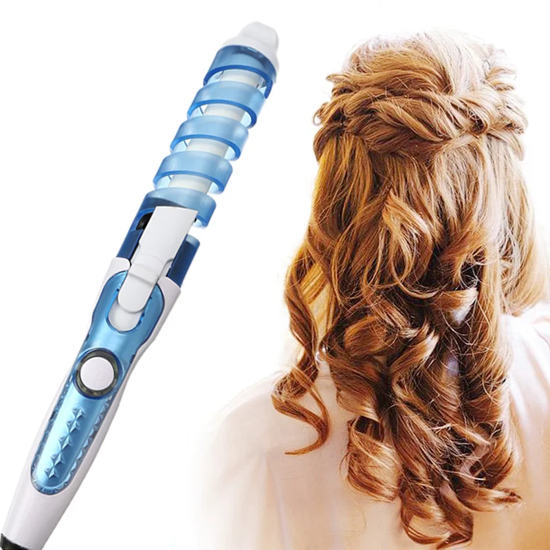 Портативная Плойка для завивки волос Волшебная спиральная плойка с быстрым