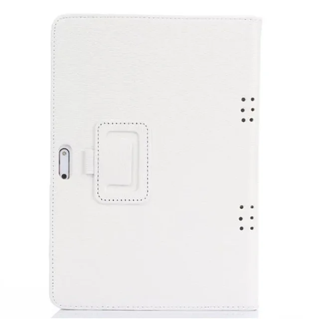Style 1-white Бесплатный стилус+ Защитная пленка для экрана для DEXP Ursus S190 S290 3g 9,6 дюймов планшет из искусственной кожи чехол черный и белый - Цвет: Style 1-white