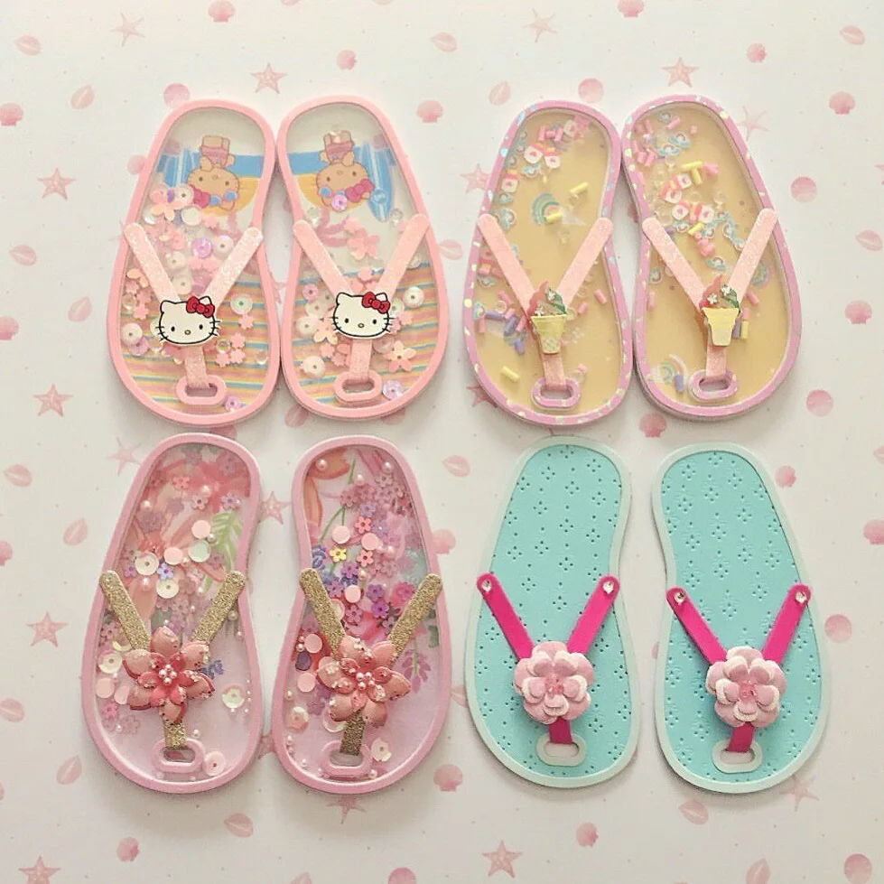 KSCRAFT милые летние шлепанцы шейкер металлические штампы трафареты для сделай сам