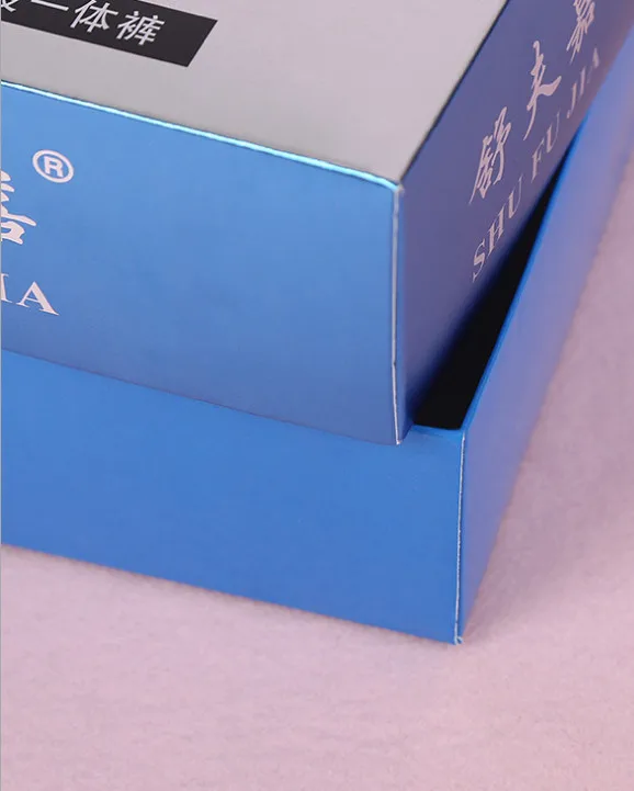 Матовая необычная черная переработанная бумажная Подарочная коробка