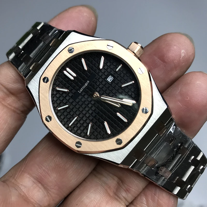 2019 Роскошные женские кварцевые часы из розового золота и серебра 33 мм Размер