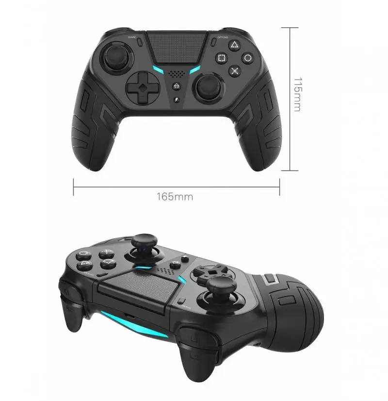 

Bluetooth-compatible Gamepad For PS4 Elite/Slim/Pro Console Wireless Gamepad Video Game USB Joystick For Sony PlayStation