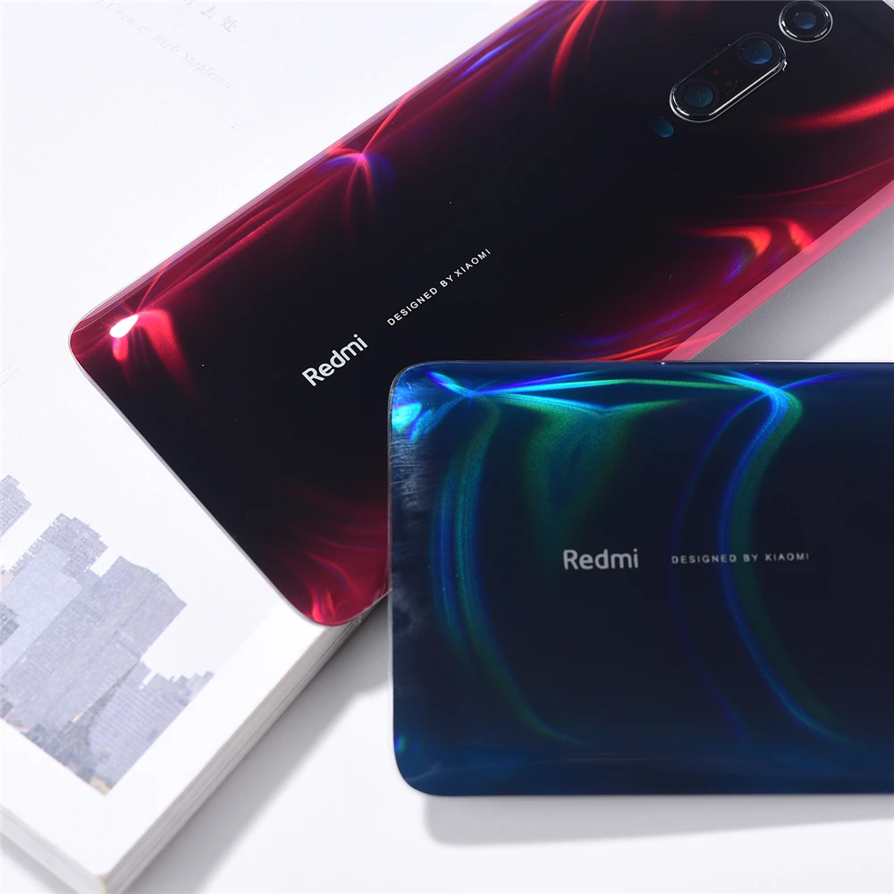 Оригинальная задняя крышка батарейного отсека Xiaomi Mi 9T Pro Задняя стеклянная