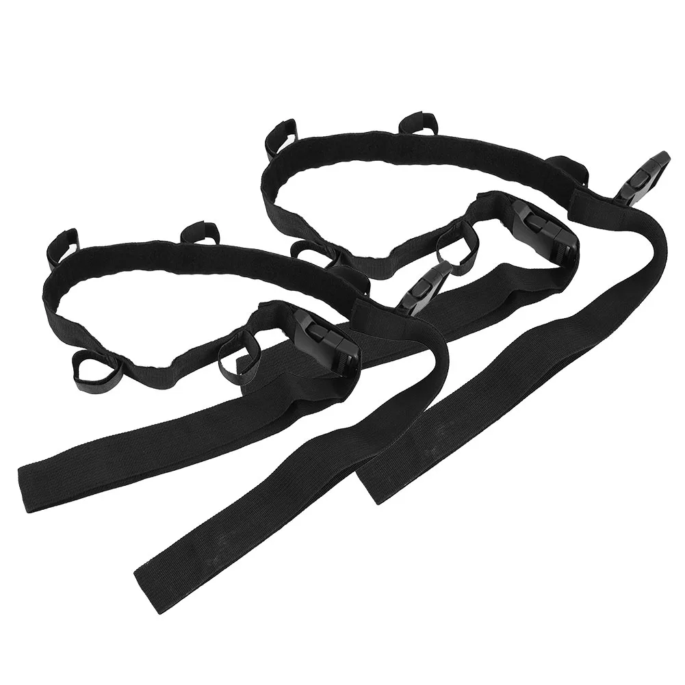 2 шт. Качественная нейлоновая прочная рыболовная ремешка регулируемой длины держатель удилища стойка для удилищ для хранения на.