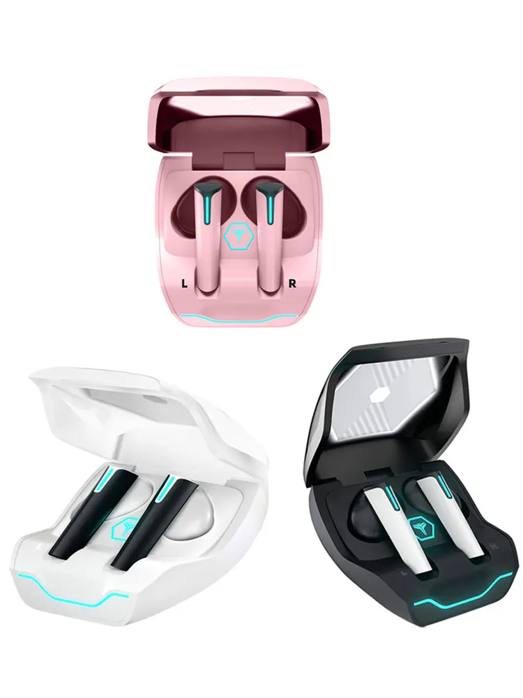 

Earphones GT9 TWS Wireless Headphones Gaming Earbuds Stereo Sport Headset Waterproof Touch Control Earphones With Charging Case