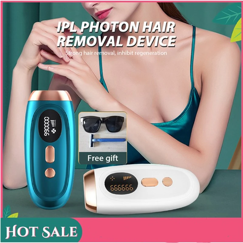 

Ipl laser Epilator Hair Removal Handset For Women Definitive Permanent Machine Painless 999999 Flashes