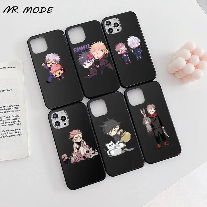 

Anime Jujutsu Kaisen Phone Case for iPhone 13 12 11 mini pro XS MAX 8 7 6 6S Plus X SE 2020 XR