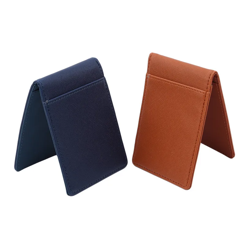 Минималистичный мужской металлический зажим для денег набор карт съемный из