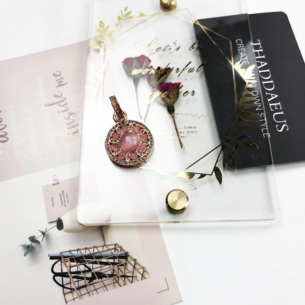 Подвесные украшения 2019 совершенно новые ювелирные из розового золота