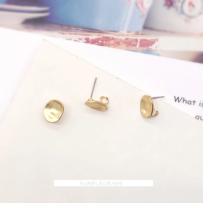 

Diy Literature and Art Ins Wind Earrings with Individual Color Retaining Material