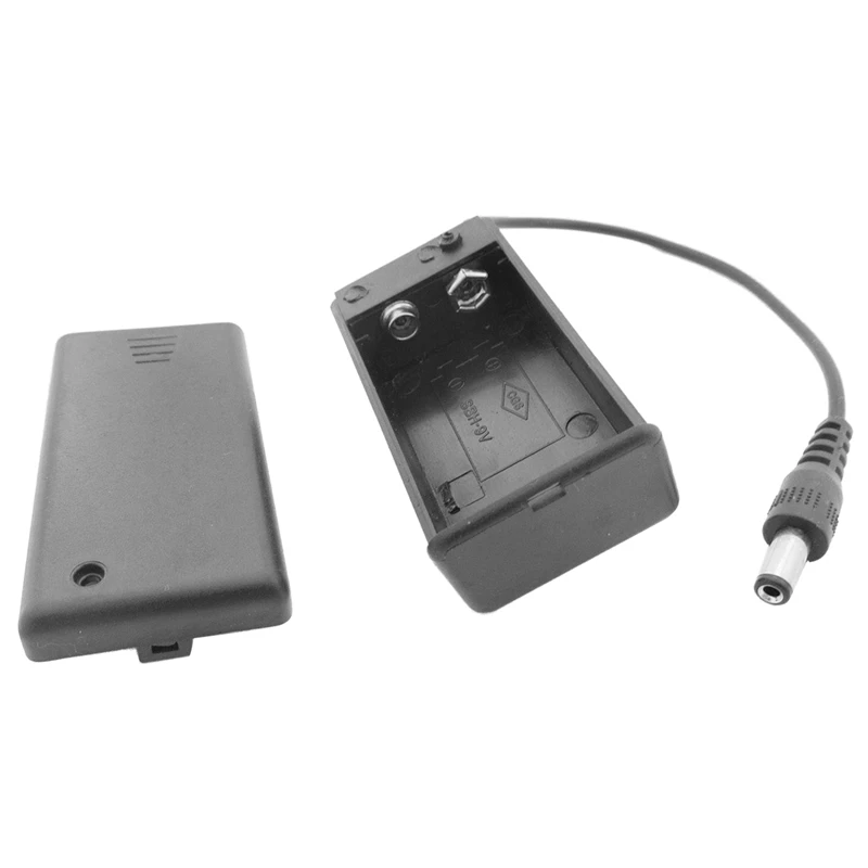 5x9 V 9 Вольт PP3 держатель батареи коробка чехол с крышкой переключатель питания