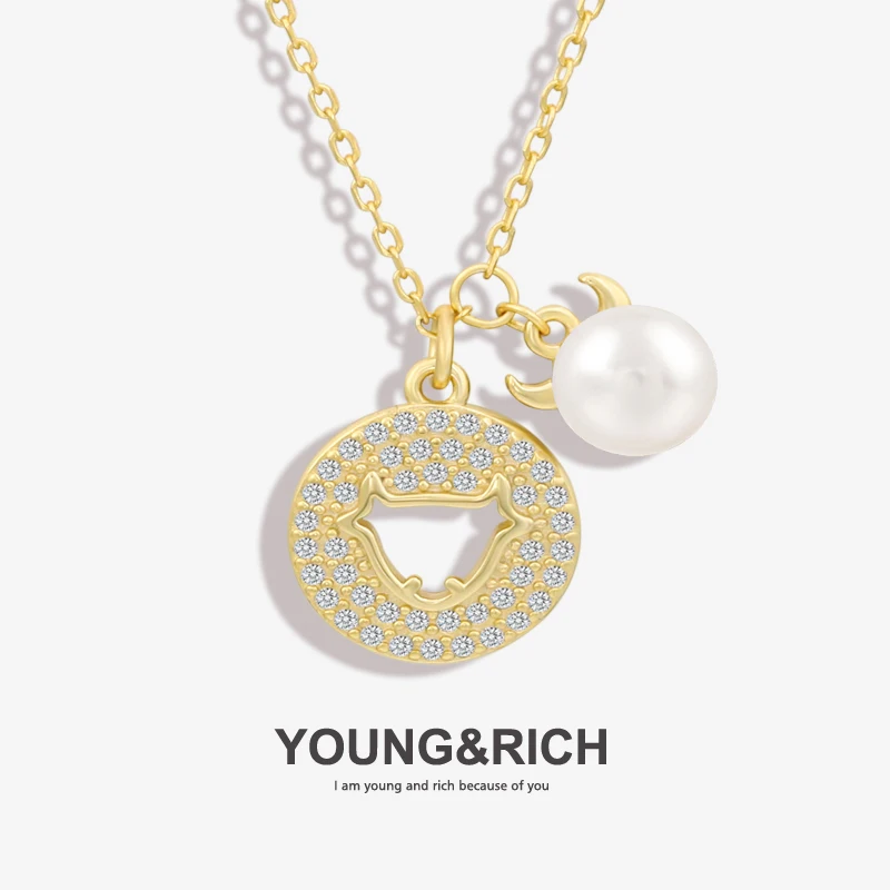 

Женское ожерелье из серебра 925 пробы с пресноводным жемчугом