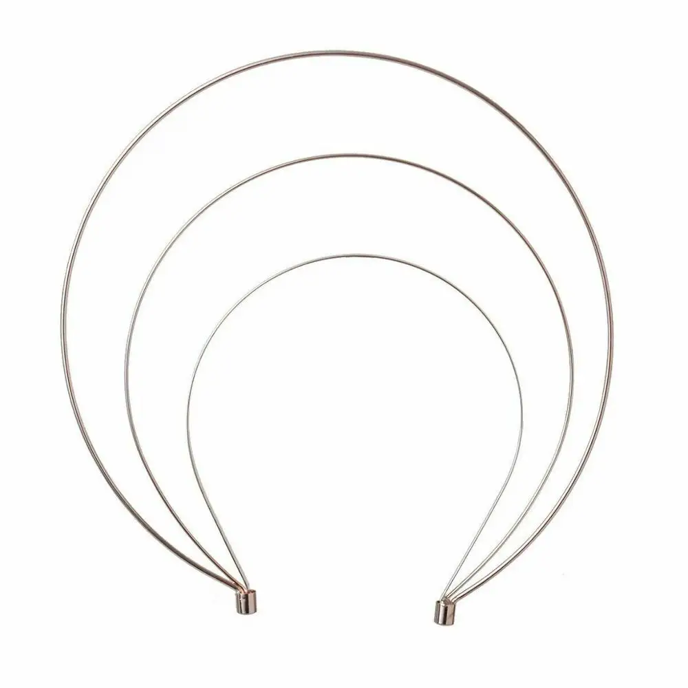 

3 Layer Headband Wedding Bridal Hair Accessories Gold Tiara Crown Jewelry for Women Hair band Metal Headpiece