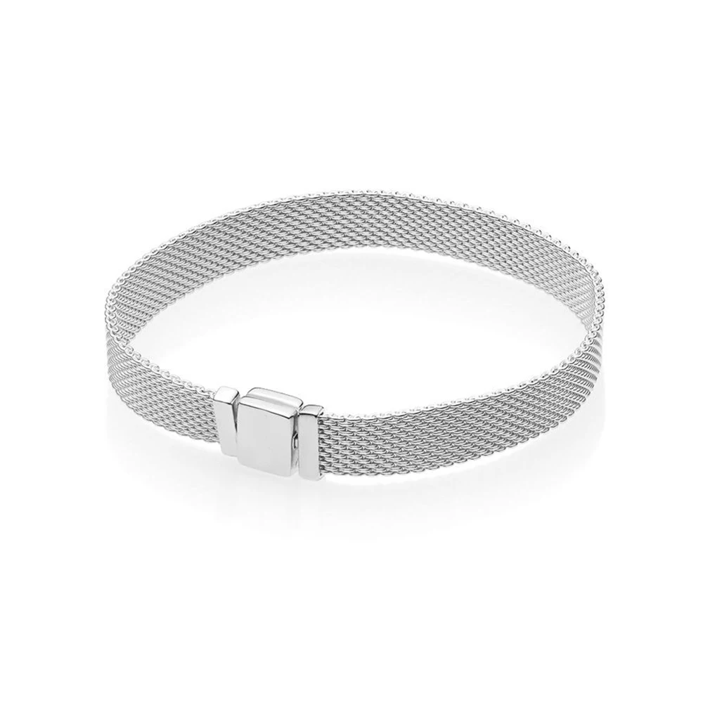 

Reflexions Bracelet 100% 925 Sterling Silver Reflexions Bracelet Fit Original European Charms Diy Jewelry