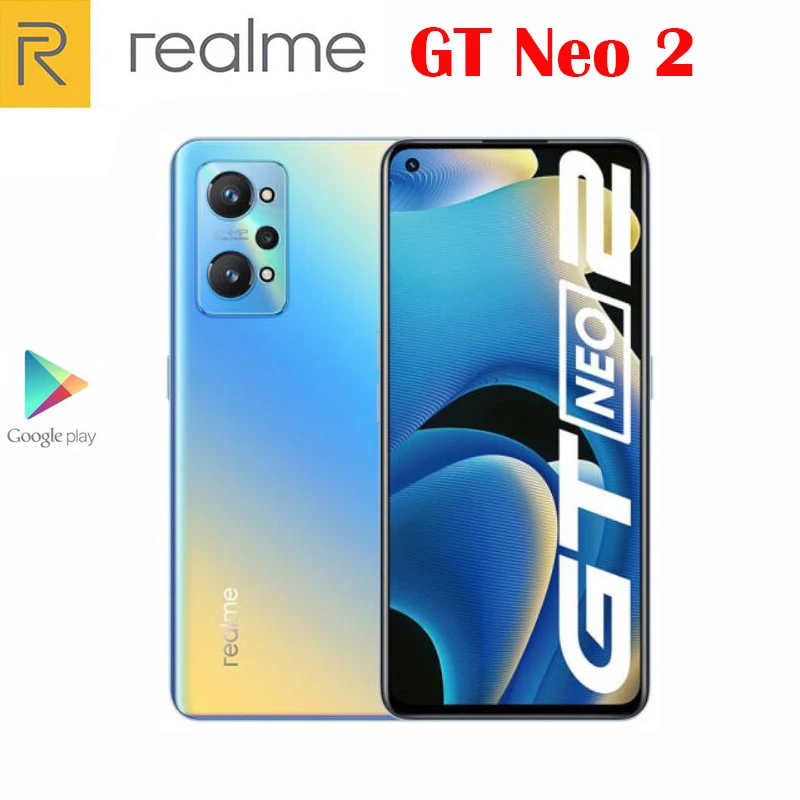Смартфон Realme GT Neo 2 6 62 дюйма 5000 мАч 65 Вт | Мобильные телефоны и аксессуары