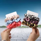 Q кишки модная повязка на голову разноцветные маленькие и свежий стиль для женщин для девочек 3 шт. заколки для волос Аксессуары корейский комплект Стиль ткань