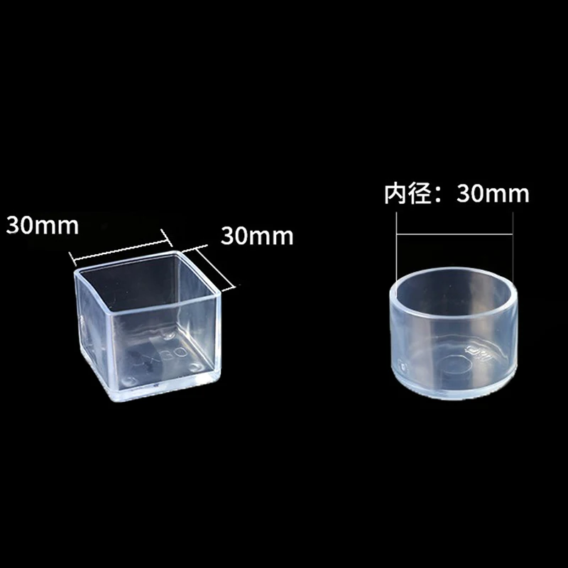 

4pcs/set Chair Leg Caps Rubber Feet Protector Pads Furniture Table Covers Socks hole plugs dust Cover furniture leveling feet