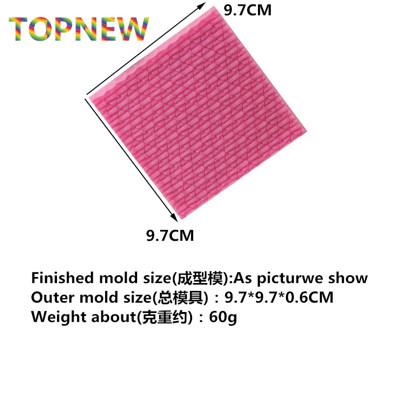 Силиконовая форма игла Вязание Шерсть текстура кружева помадка инструменты для