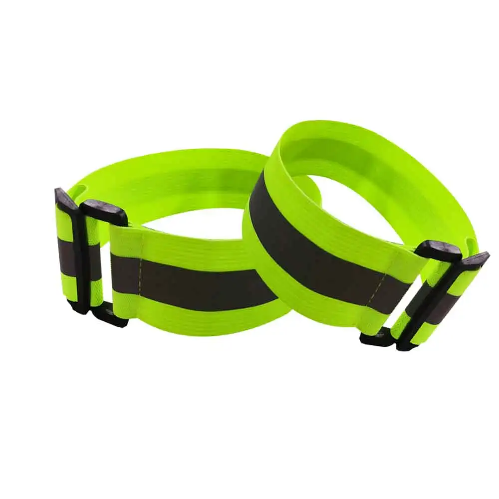 Светоотражающие ленты эластичная повязка на руку ремешок лодыжке ремни