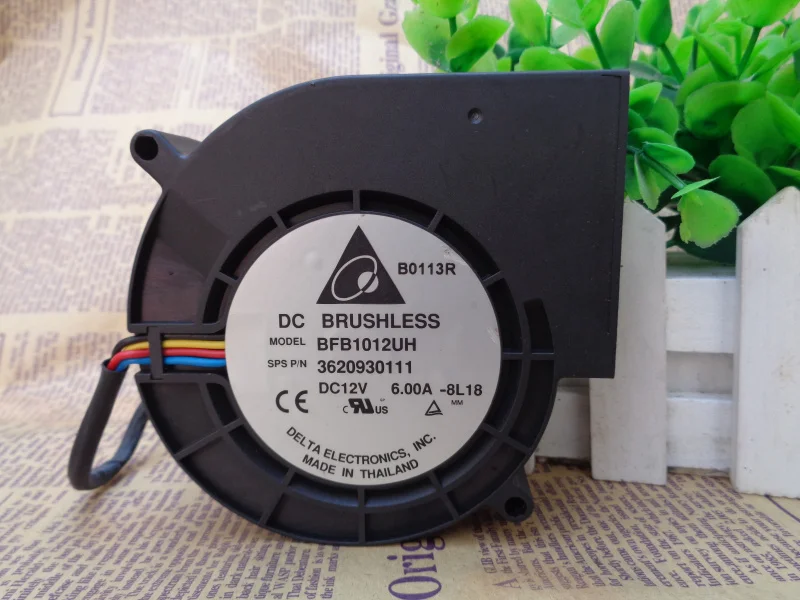 Двойной шарикоподшипник для Delta BFB1012UH 12V 6A 9733 сверхпрочный фен вентилятор