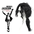 Черный кудрявый парик Майкла Джексона для ролевых игр, черные волнистые волосы, конский хвост, косплей, волосы, бесплатная доставка
