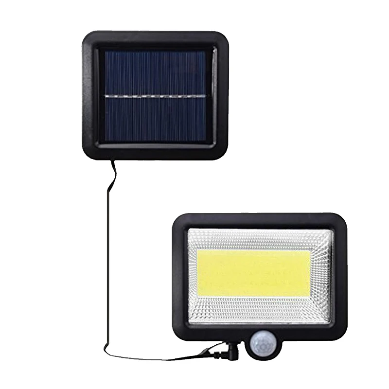 56/30 СВЕТОДИОДНЫЙ Уличный настенный светильник на солнечной батарее с датчиком