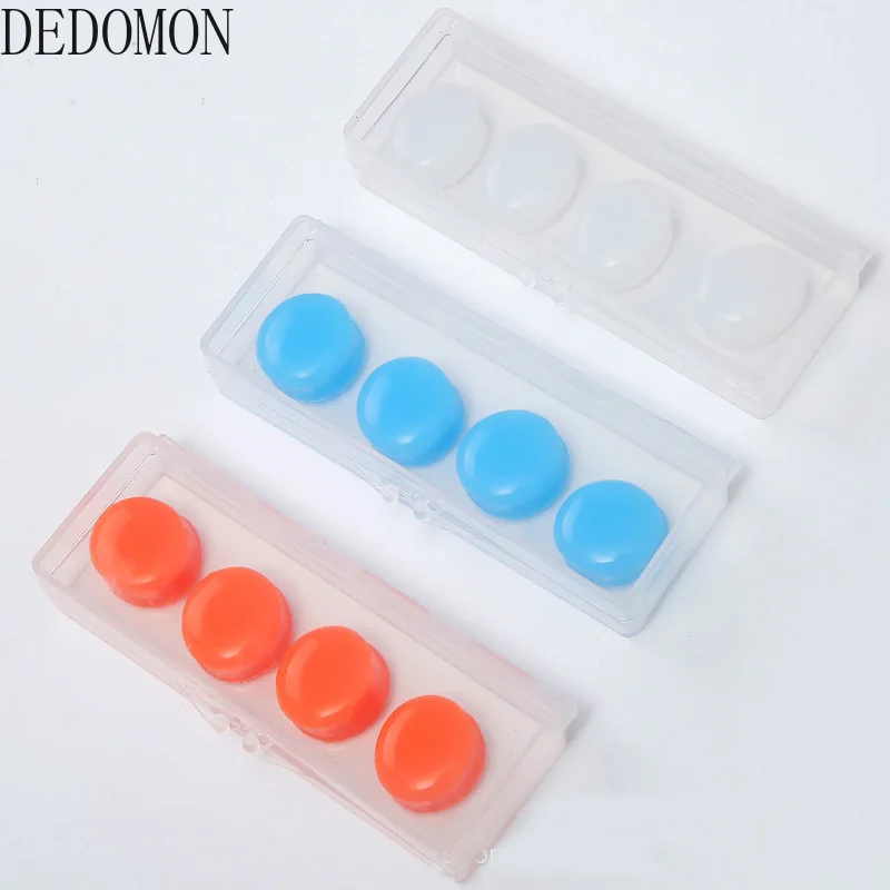 6 шт. силиконовых кейсов анти Шум уха Вилки для звукоизоляции защита ушей затычки