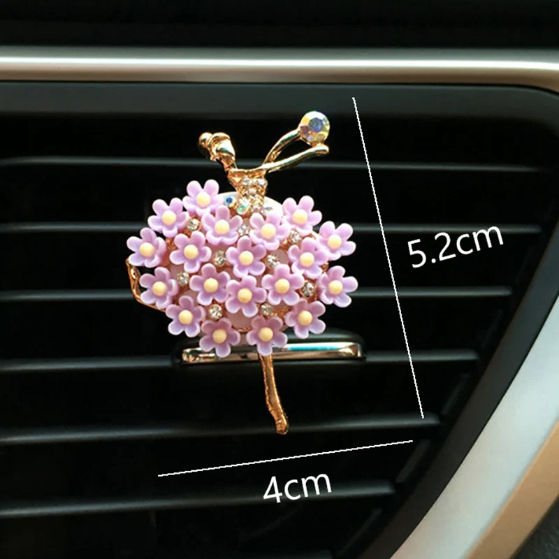 Женский балетный освежитель воздуха зажим для автомобильной вентиляционной