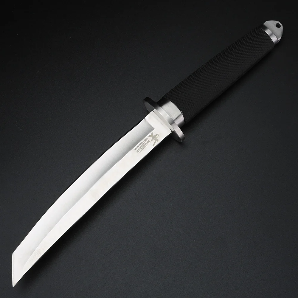 Уличный нож XUANFENG для выживания из японской стали 9CR18Mov ABS с черной ручкой кемпинга
