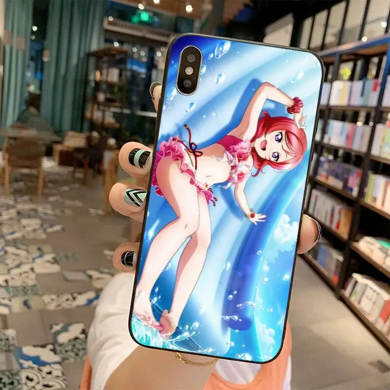 Японский Аниме Любовь Live новое поступление черный чехол для мобильного телефона