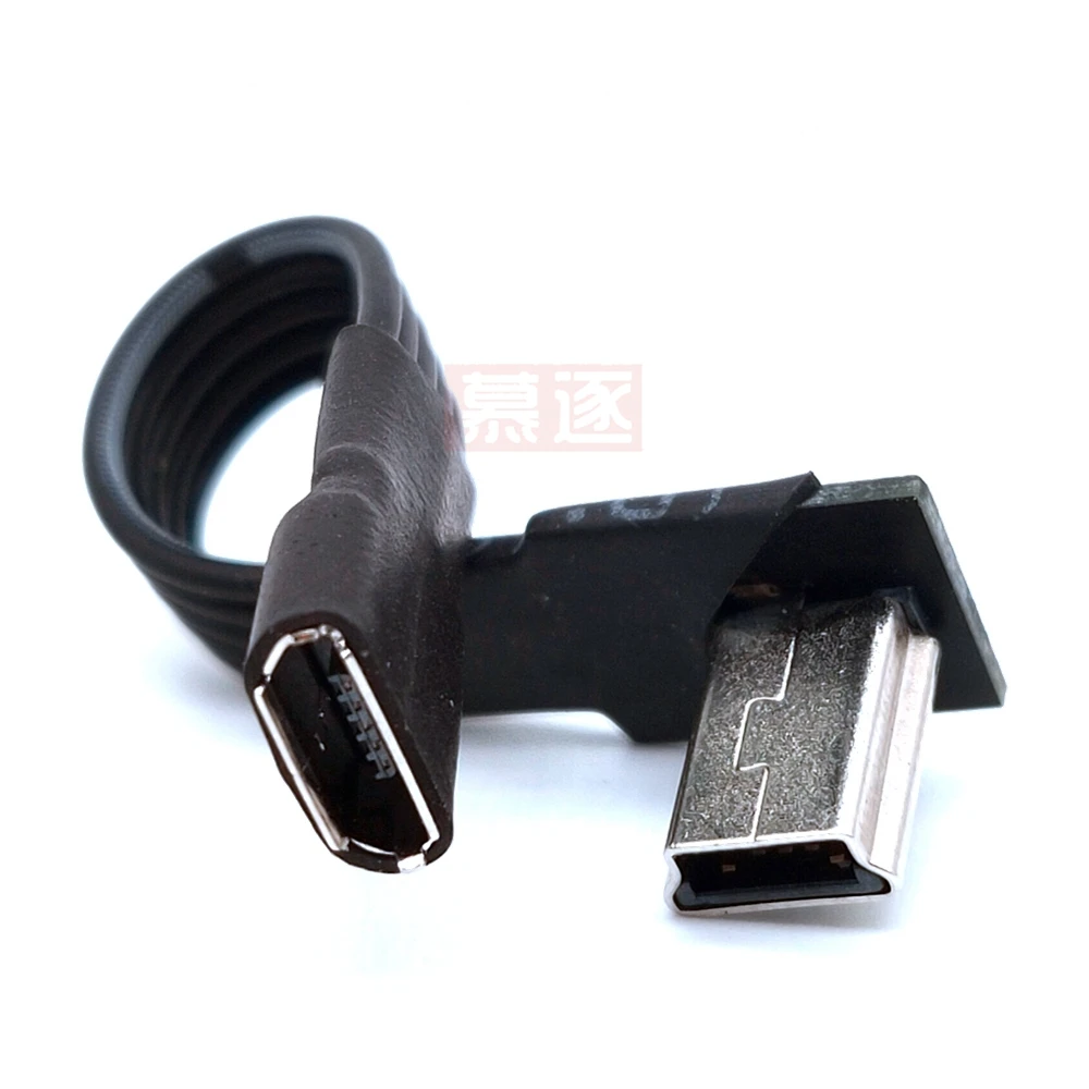 

10CM Mini USB male to Micro USB B feMale data charger cable adapter converter charger data cable 50CM 100CM