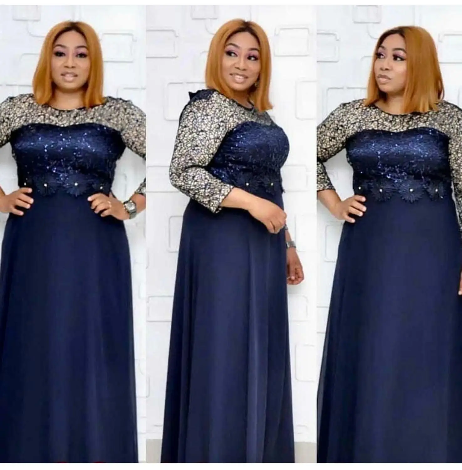 Модное Элегантное офисное женское длинное платье с высокой талией Новое