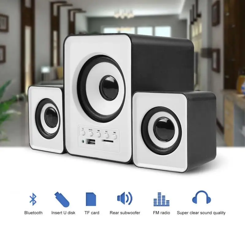 Bluetooth Стерео комбинированный динамик карта U диск с дистанционного управления
