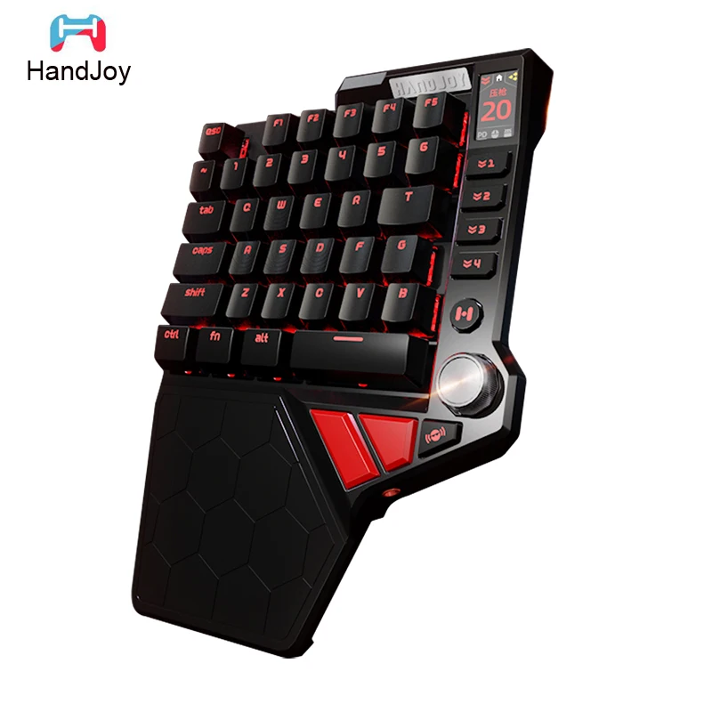 HandJoy K5 игровой PUBG мобильных механическая клавиатура проводной с цветовой моделью