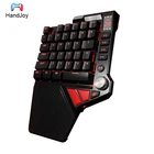 Клавиатура Механическая HandJoy K5, проводная, с RGB-подсветкой, для игр, PUBG