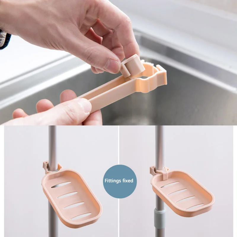 

Faucet Kitchen Supplies Kitchen Bathroom 2PCS/Set Storage Rack Draining Rack