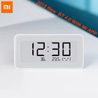 Xiaomi Mijia BT4.0 беспроводной умный электрический цифровой Внутренний и наружный гигрометр термометр часы набор инструментов