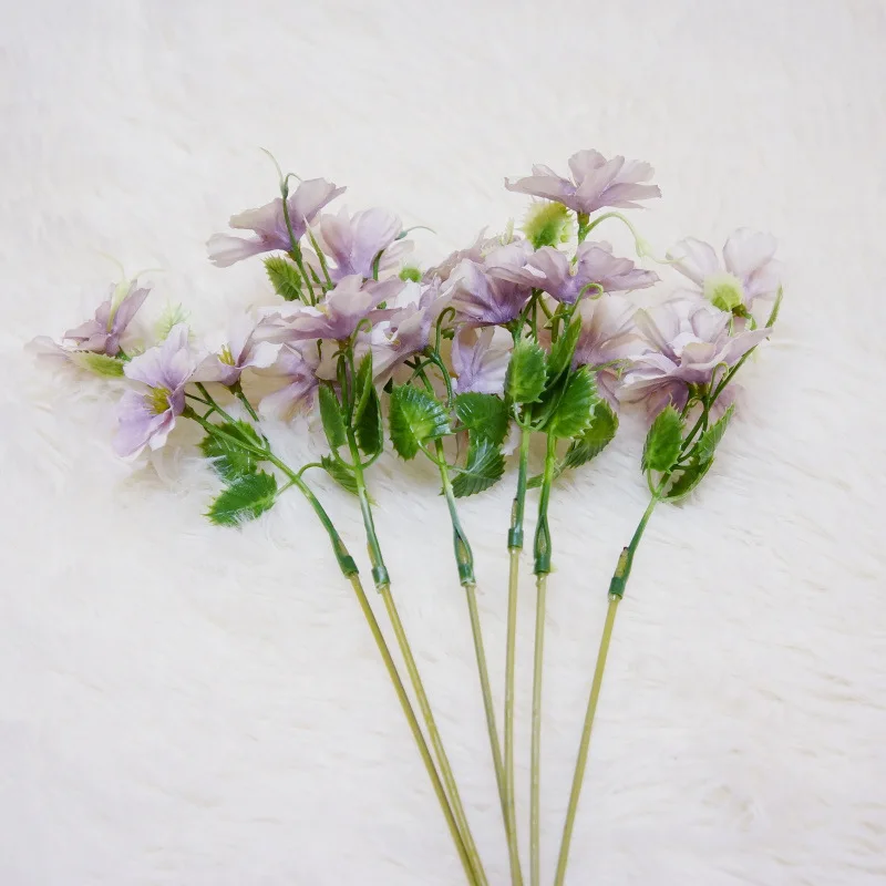Букеты из 6 веток ручной работы цветок снежной травы искусственные цветы