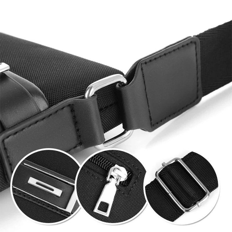 

one shoulder sloping cross bag ID phone luggage simple leisure bag Oxford cloth waterproof wear resistant For iPad Mini 13 inch