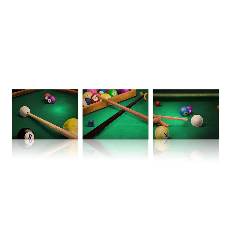 

Billiard Putter Canvas Poster Print Modern Home Decor Still Life Wall Art Painting Living Room Decoration Pictures