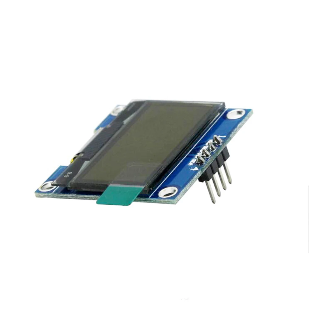 Фирменная Новинка 1 3 дюймов белый/синий 128X64 OLED Дисплей модуль 4 Pin межсоединений