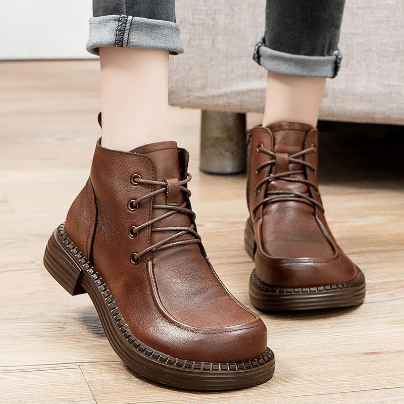 

Boots New Women Comfortable Hot Platform Boots Breathable Winter Woman Boots Luxury Fashion Women Shoe Ladies Shoes Footwear