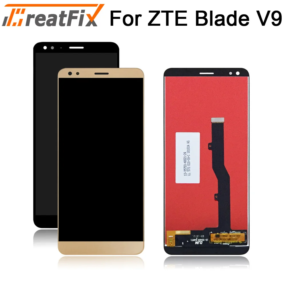 Оригинальный ЖК дисплей для ZTE Blade V9 V 9 с сенсорным экраном дигитайзер запчасти в